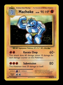 NM - Pokemon Machoke 58/108 XY Evolutions Uncommon - Picture 1 of 2