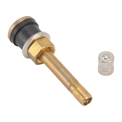 10 Pcs Heavy Duty Brass Tubeless Truck Valve Stems For Tire Supply Accessor AWXO - Image 1 of 4