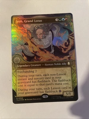 IROH, GRAND LOTUS (SHOWCASE) X4 Avatar: The Last Airbender TLA Magic MTG CARD - Image 1 of 4