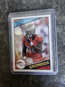 2015 Topps 60 Credential Retro Demaryius Thomas Card# T60-DT - Picture 1 of 2