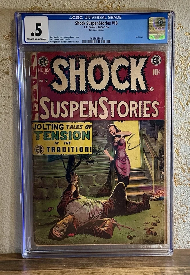 Shock SuspenStories #18 (0.5)- Golden Age! - Image 1 of 2