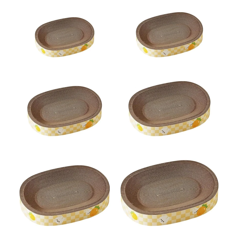 Lit griffoir pour chats d'intérieur jouant sur un tapis à gratter en - Photo 1/1