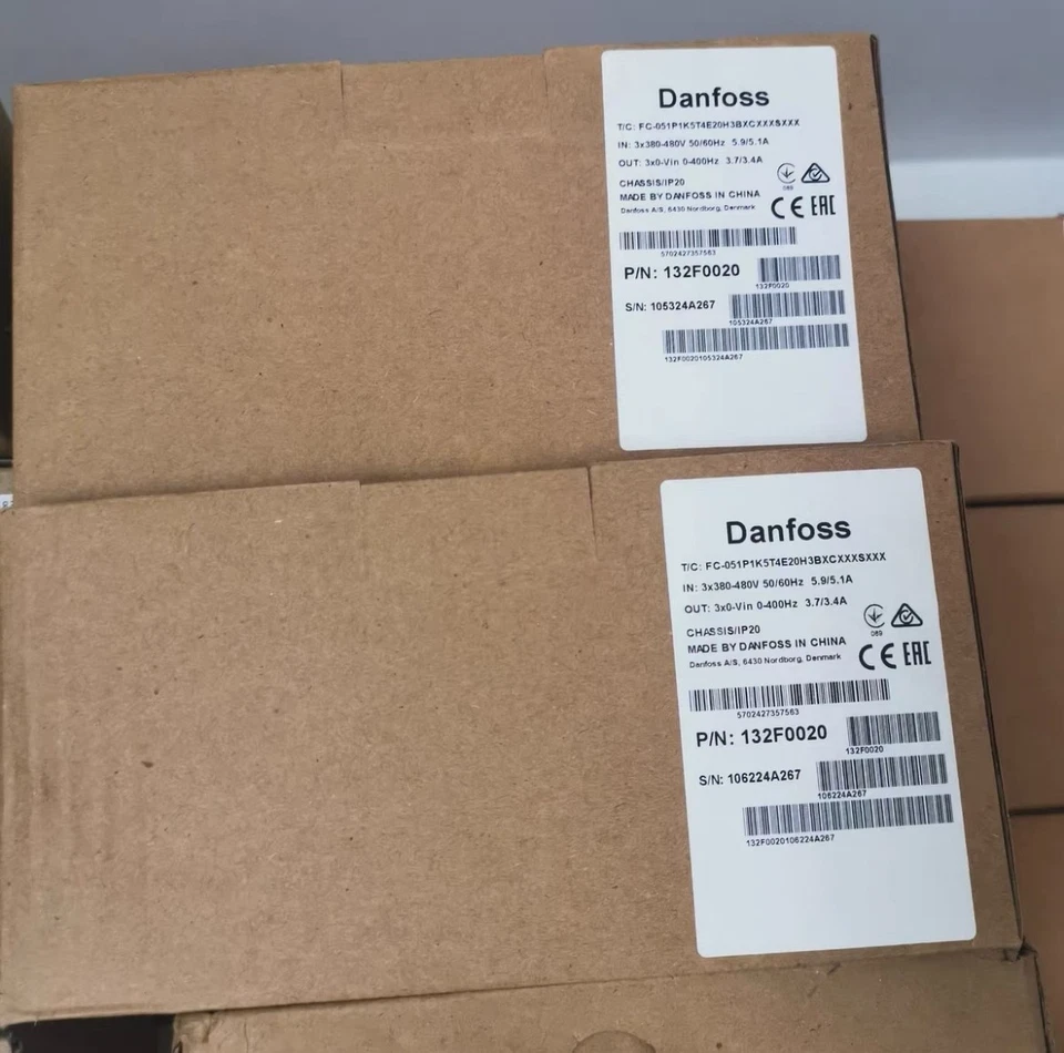 Danfoss frequency converter FC-051P1K5T4E20H3BXCXXXSXXX 132F0020 Brand new - Image 1 of 1