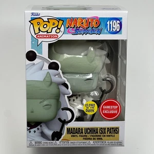 Funko Pop MADARA UCHIHA SIX PATHS GLOW GameStop Exclusive NARUTO 1196 HIGH GRADE - Picture 1 of 7