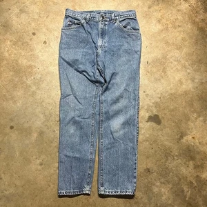 Vintage 90s Lee Light Wash Straight Jeans 31x30 1990s - Foto 1 di 4