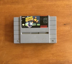 Super Soccer (Super Nintendo SNES) solo cartuccia ottime condizioni - testato e spedizione veloce - Foto 1 di 5