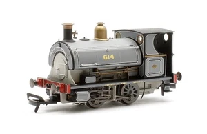 HORNBY 'OO' GAUGE R3825 GREY 0-4-0 CLASS W4 PECKETT '614' STEAM LOCO *DCC FITTED - Picture 1 of 6