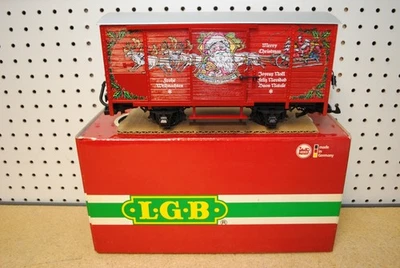 LGB 4335S Christmas Music Box Car w/Sound *G-Scale* - Image 1 of 4