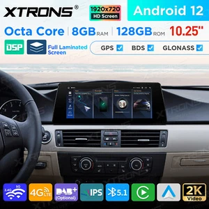 10.25" For BMW E90-E93 M3 2009-12 CIC Android 14 IPS Car GPS Stereo Radio 4GWIFI - Picture 1 of 21