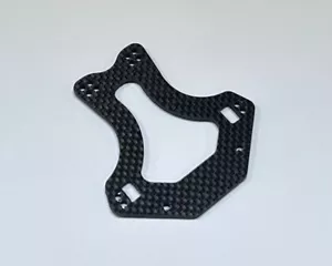 MONTAJE AMORTIGUADOR DELANTERO DE FIBRA DE CARBONO XTREME RACING TEAM ASOCIADO RC10-GT VINTAGE .12 - Imagen 1 de 1
