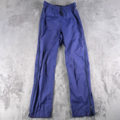 Pantalones de lluvia vintage de los años 2000 Patagonia para hombre S pequeños cremallera completa púrpura 83145 Foto 1 de 4