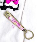 Kawaii Sanrio Hello Kitty Nail Clipper / Keychain, Pink, Stainless Steel 