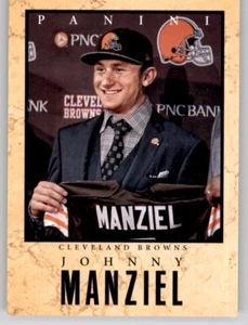 2014 Panini Fathers Day Elite Johnny Manziel Rookie RC Insert PWE Browns - Picture 1 of 2