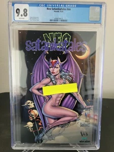 NEO SATANIKATALES #1 CGC 9.8 GRADUADO 2001 VEROTIK SATANIKA TALES DIFÍCIL DE ENCONTRAR DAVE STEVENS - Imagen 1 de 2