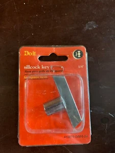 SILLCOCK KEY for square stem 1/4" Do It Best 415679 - Picture 1 of 3