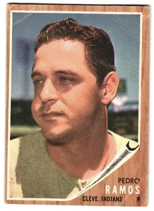 Pedro Ramos 1962 Topps MLB Card #485 Set Filler - Picture 1 of 2