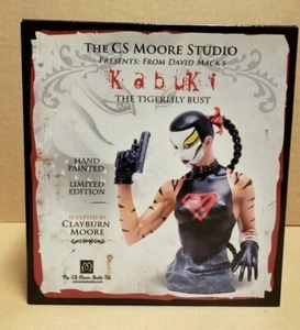 KABUKI THE TIGERLILY BUST, DAVID MACK, CS MOORE STUDIO (UNOPENED, SEALED) - Picture 1 of 7