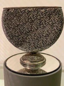 Antikes JWR Sterling Zigarettenetui Efeu - Trauben Repousse Muster - Bild 1 von 12