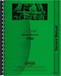 Oliver 1750 Tractor Service Manual - Picture 1 of 4