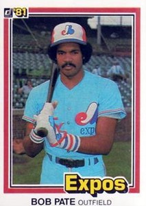 #545 Bob Pate - Montreal Expos - 1981 Donruss Baseball
