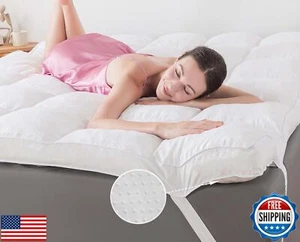 WhatsBedding 3 Inch Memory Foam Mattress Topper Twin Size for Pressure Relief - Picture 1 of 5