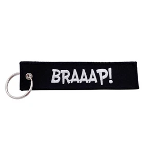 BRAAAP! Keychain Key Tag for Motorcycles, Scooters, Cars & Gifts - Picture 1 of 1