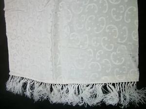 Londonderry Vintage Scarf Rayon 16" x 44" plus 2.5" Fringe Ends SC102 - Picture 1 of 12
