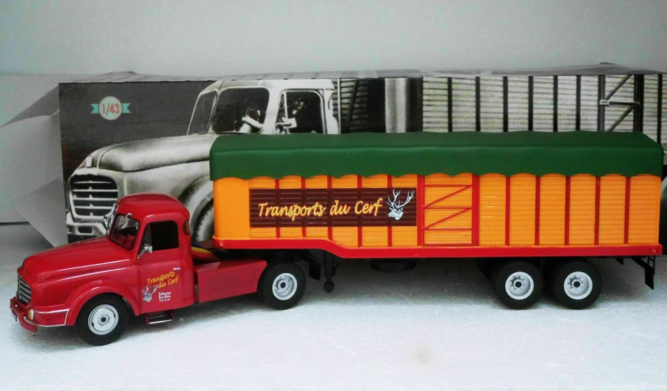 Miniature IXO Camion Semi Remorque WILLEME LC 610 T de 1952 TRUCK  - Photo 1/1