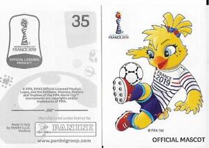 Panini - France 2019 - Womens World Cup Stickers -Choose from drop down list(T2)