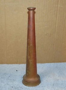 Vtg POWHATAN B&I WORKS 10" Fire Fighting/Firefighter Hose Nozzle J442 - Picture 1 of 11