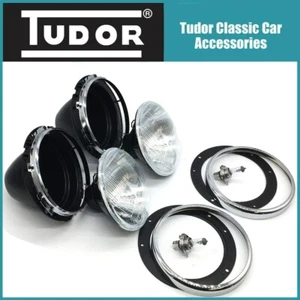 MGB , BGT  1975 -1980 Complete  Premium Halogen Conversion Headlight pack TUDOR - Picture 1 of 15