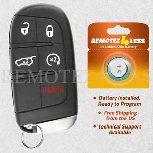 Remote For 2015 2016 2017 2018 Jeep Renegade Keyless Entry Car Key Fob - Picture 1 of 5