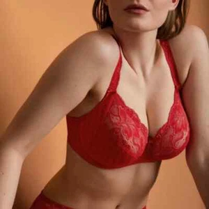 PrimaDonna Deauville Sujetador de Lujo con Plancha Completa Rojo Escarlata (NP 99,90) Talla 75E/80C - Imagen 1 de 9
