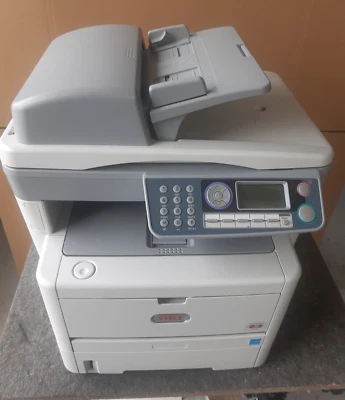OKI MB470D / Laserdrucker A4 / PAR, USB, LAN / 4-in-1 / 2.400 x 600 dpi / 64MB - Bild 1 von 4