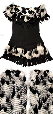 Women's Halloween Costume/Masquerade Party, Native Indian, XL, Black - Image 1 of 4