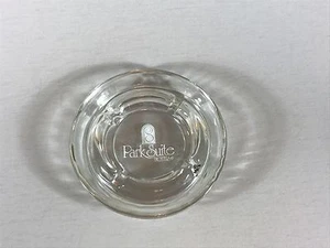 PARK SUITE HOTELS ASHTRAY, souvenir ashtray, glass ashtray, hotel ashtray, MINT - Picture 1 of 6