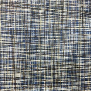 Stripes Vinyl Fabric - Super Sale- Blue/white -55 Inches W - Picture 1 of 3