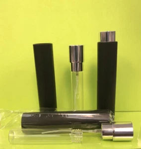 2 pcs  Decant Travel Portable Mini Refillable  Atomizer Pump 10 ml Spray empty / - Picture 1 of 5