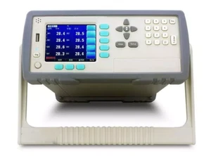 Medidor de temperatura de 8 canales termómetro registrador de datos con interfaz USB J K T - Imagen 1 de 9