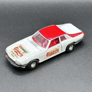 Corgi Diecast Jaguar XJS Carlsberg Power Boat Team 1/43 Model Beer Ad Vintage - Picture 1 of 10