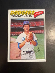 Topps Baseball 1977 #128 ¡¡Tommy John!! ¡ENVÍO DE $1!! - Imagen 1 de 2