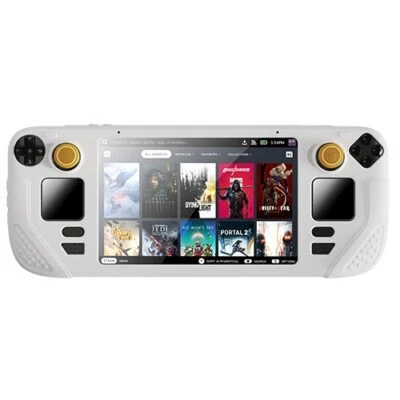 IINE Full Protection Shockproof Silicone Case for Steam Deck 9in1 Compatibility - Image 1 of 4