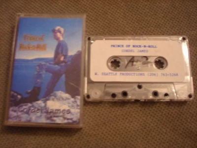 VERY RARE Cordell James DEMO CASSETTE TAPE Prince Of Rock-n-Roll UNRELEASED 4trx Foto 1 de 2