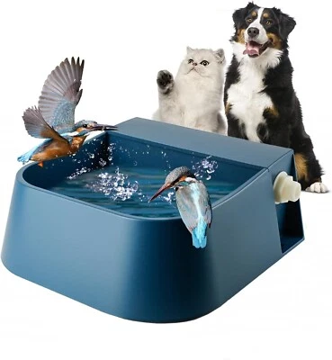 ENJOYING Dog Automatic Waterer Bowl 2L Outdoor/Indoor Auto Pet Water Dispenser Float V...