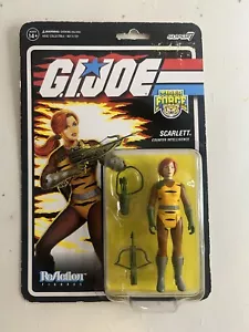 Retro G.I. Figura Joe SCARLETT Super7 ReAction sin usar, en caja - Imagen 1 de 8