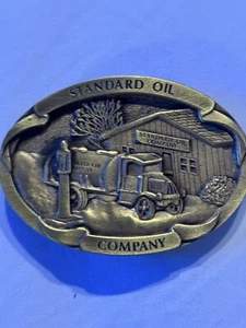 Standard Oil Company Vintage Gürtelschnalle - Bild 1 von 2