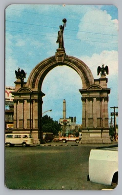 Postal Arco de la Independencia Monterrey Nuevo León México Sin publicar Foto 1 de 2
