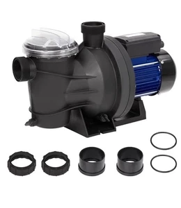 1,1 PS Poolpumpe In/Übergrundwasserpumpe Single Speed, 800W/115V, 3962GPH &... - Bild 1 von 5