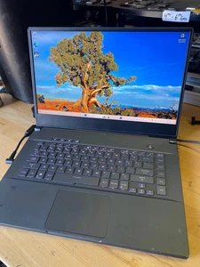 ASUS ROG Zephyrus M15 GU502LW, i7-10750H, 16GB RAM, 1TB SSD, Nvidia RTX 2070 - Afbeelding 1 van 5