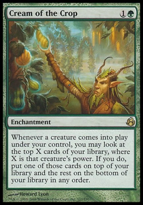 Cream of the Crop -Foil Medium Play MTG Morningtide - Image 1 of 1